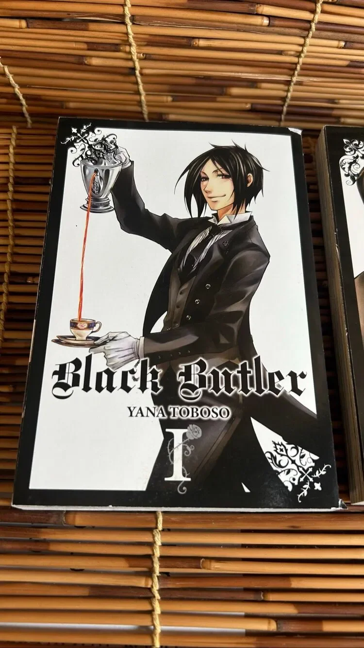 Black Butler 1 and 2 Paperback Book Set Yana Toboso